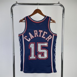 Camiseta Vince Carter #15 Brooklyn Nets 2006/07 Azul Marino Camiseta Vince Carter #15 Brooklyn Nets 2006/07 Azul Marino