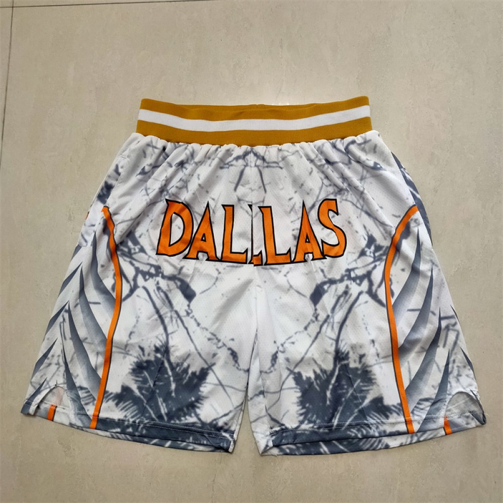 Pantalón Corto Dallas Mavericks Gris