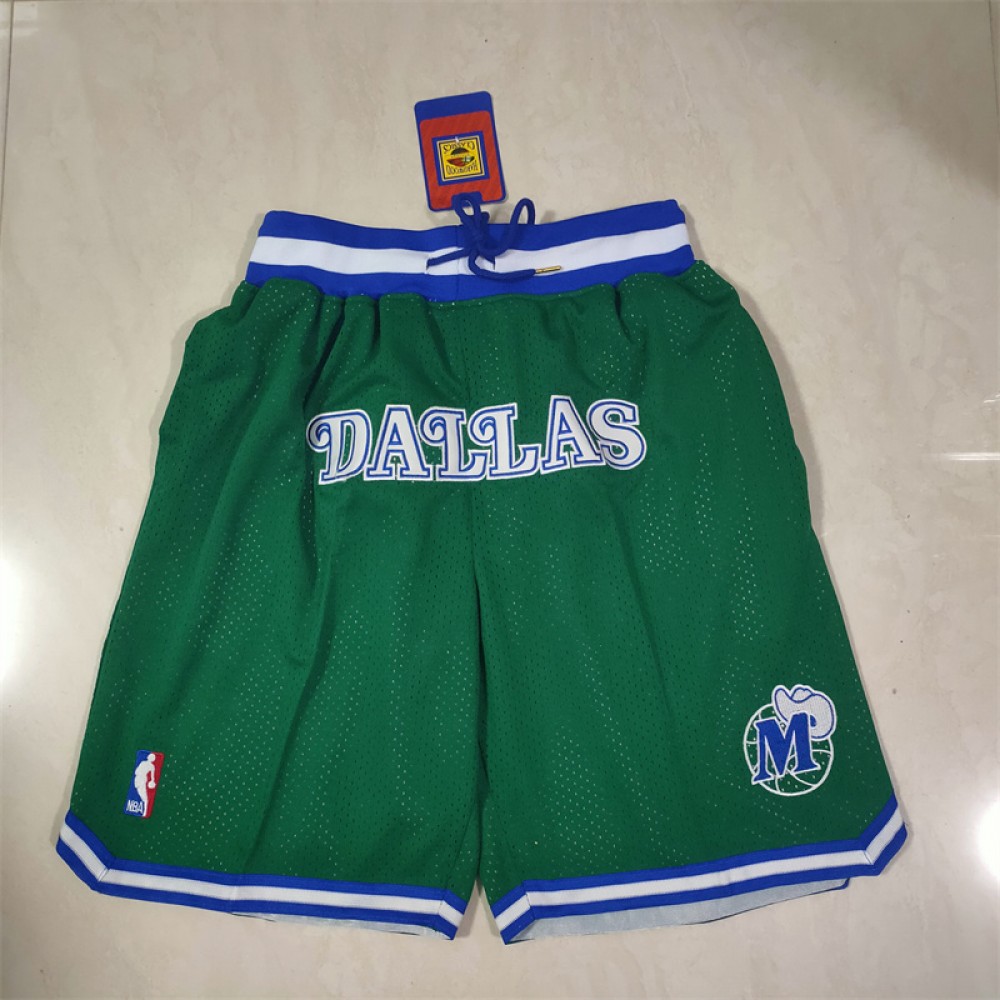 Pantalón Corto Dallas Mavericks Verde Classic Edition Pantalón Corto Dallas Mavericks Verde Classic Edition