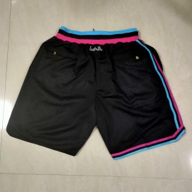 Pantalón Corto De Bolsillo Miami Heat City Edition Negro