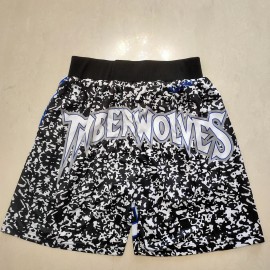 Pantalón Corto De Bolsillo Minnesota Timberwolves MN Negro Pantalón Corto De Bolsillo Minnesota Timberwolves MN Negro