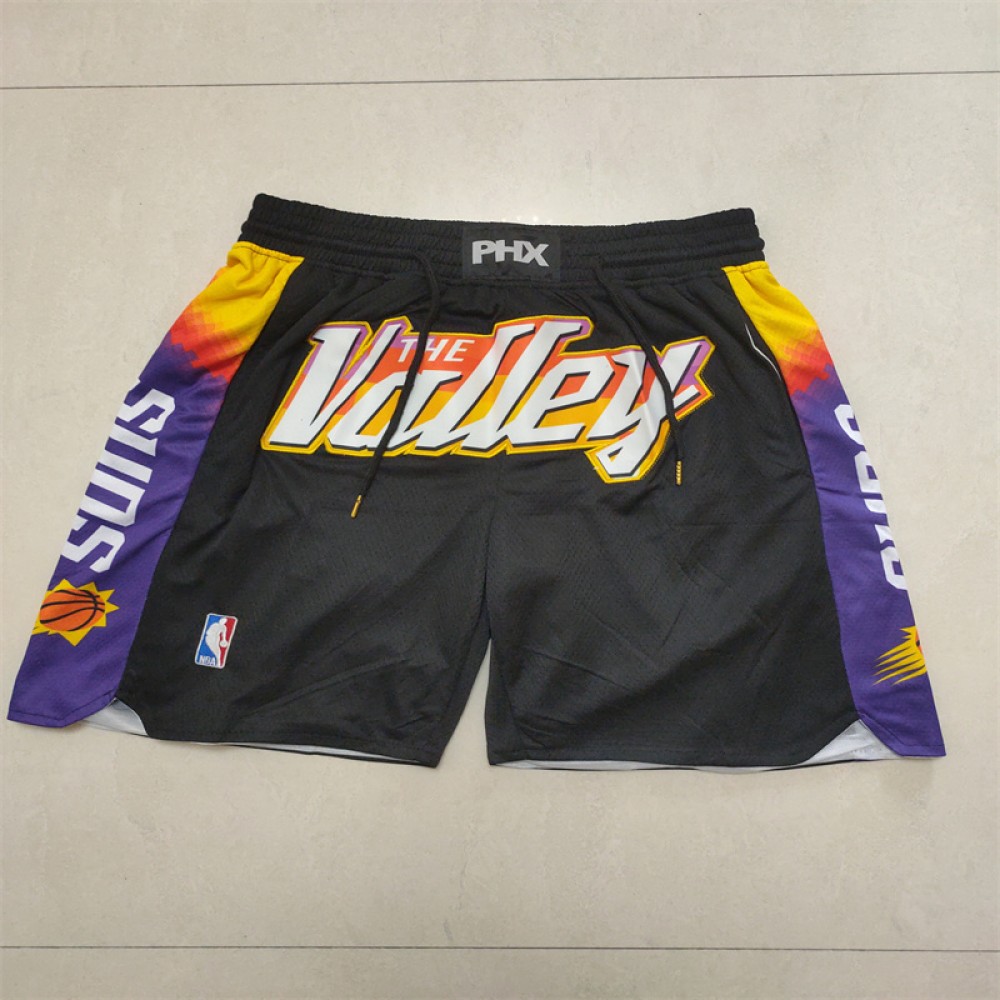 Pantalón Corto De Bolsillo Phoenix Suns Negro City Edition