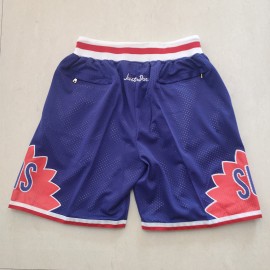 Pantalón Corto De Bolsillo Phoenix Suns Púrpura