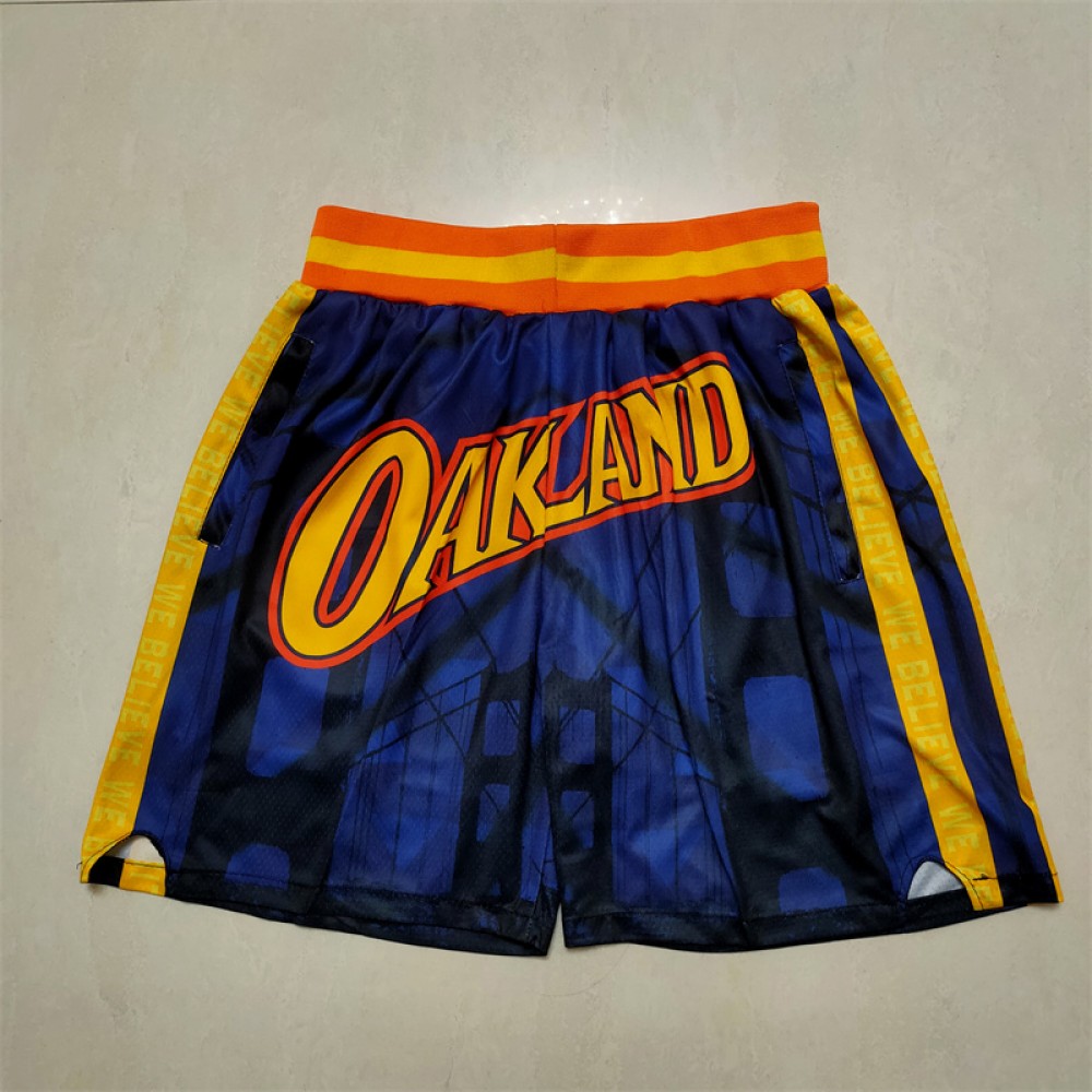 Pantalón Corto Golden State Warriors Azul