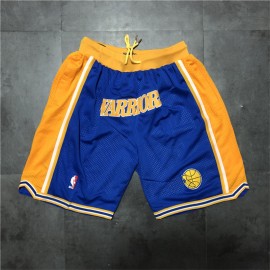 Pantalón Corto Golden State Warriors Azul Classic Edition