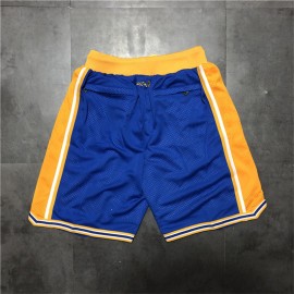 Pantalón Corto Golden State Warriors Azul Classic Edition Pantalón Corto Golden State Warriors Azul Classic Edition