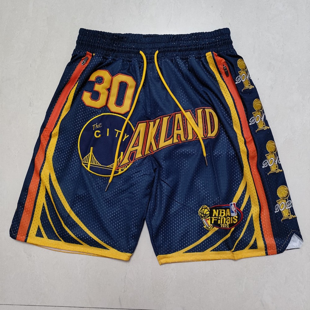 Pantalón Corto Golden State Warriors Azul Marino