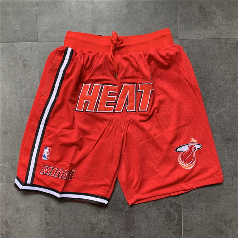 Pantalón Corto Miami Heat Rojo Classic Edition