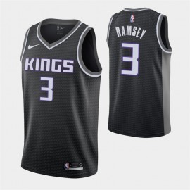 Camiseta Jahmi'us Ramsey #3 Sacramento Kings Negro