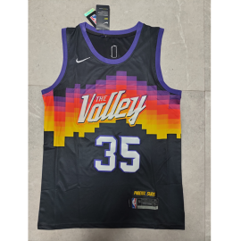 Camiseta Kevin Durant #35 Phoenix Suns 2022 City Edition Negro