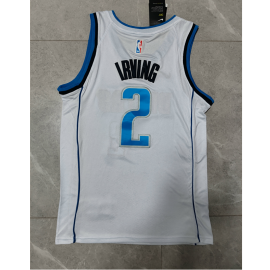 Camiseta Kyrie Irving #2 Dallas Mavericks 22/23 Blanco Camiseta Kyrie Irving #2 Dallas Mavericks 22/23 Blanco