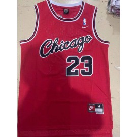Camiseta Michael Jordan #23 Chicago Bulls Rojo Classic Edition