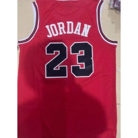 Camiseta Michael Jordan #23 Chicago Bulls Rojo Classic Edition Camiseta Michael Jordan #23 Chicago Bulls Rojo Classic Edition