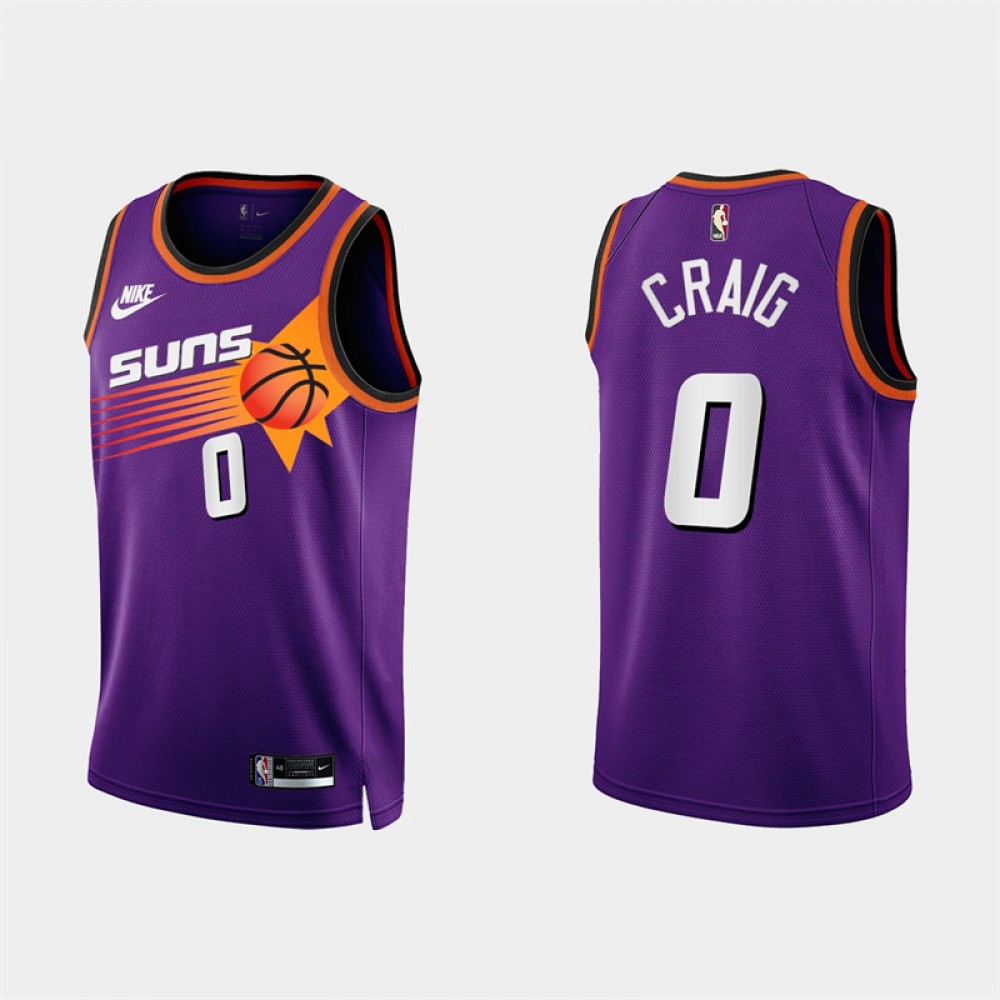 Camiseta Torrey Craig #0 Phoenix Suns 2023 Púrpura Classic Edition Camiseta Torrey Craig #0 Phoenix Suns 2023 Púrpura Classic Edition