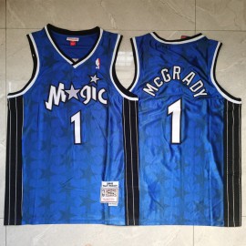 Camiseta Tracy McGrady #1 Orlando Magic Azul