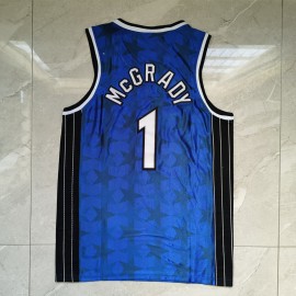 Camiseta Tracy McGrady #1 Orlando Magic Azul Camiseta Tracy McGrady #1 Orlando Magic Azul