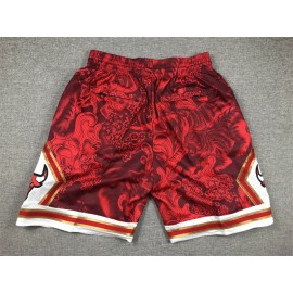 Pantalón Corto De Bolsillo Chicago Bulls Rojo Edición Tigre Pantalón Corto De Bolsillo Chicago Bulls Rojo Edición Tigre
