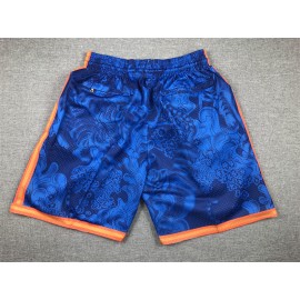 Pantalón Corto De Bolsillo New York Knicks Azul Edición Tigre Pantalón Corto De Bolsillo New York Knicks Azul Edición Tigre