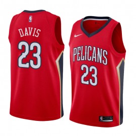 Camiseta Anthony Davis #23 New Orleans Pelicans Rojo