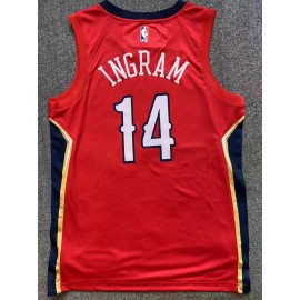 Camiseta Brandon Ingram #14 New Orleans Pelicans Rojo Camiseta Brandon Ingram #14 New Orleans Pelicans Rojo