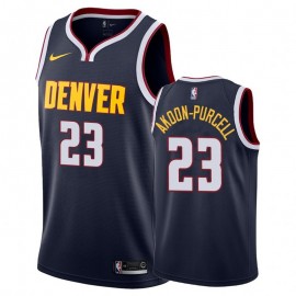 Camiseta DeVaughn Akoon-Purcell #23 Denver Nuggets Azul Oscuro