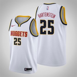 Camiseta Isaiah Hartenstein #25 Denver Nuggets Blanco City Edition