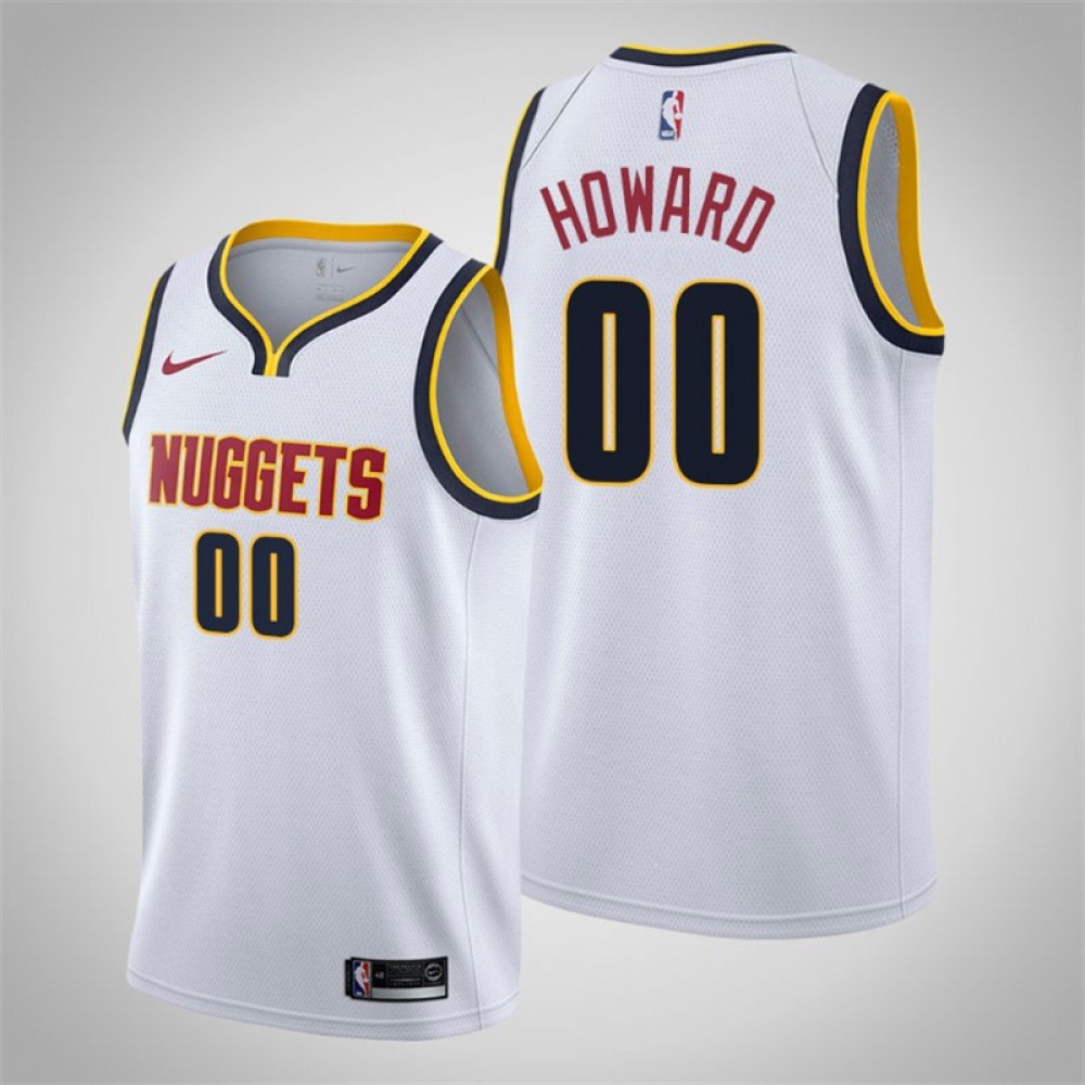 Camiseta Markus Howard #00 Denver Nuggets Blanco City Edition Camiseta Markus Howard #00 Denver Nuggets Blanco City Edition