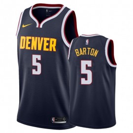 Camiseta Will Barton #5 Denver Nuggets Azul Oscuro