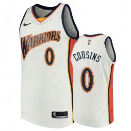 Camiseta DeMarcus Cousins #0 Golden State Warriors Blanco