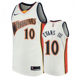 Camiseta Jacob Evans III #10 Golden State Warriors Blanco