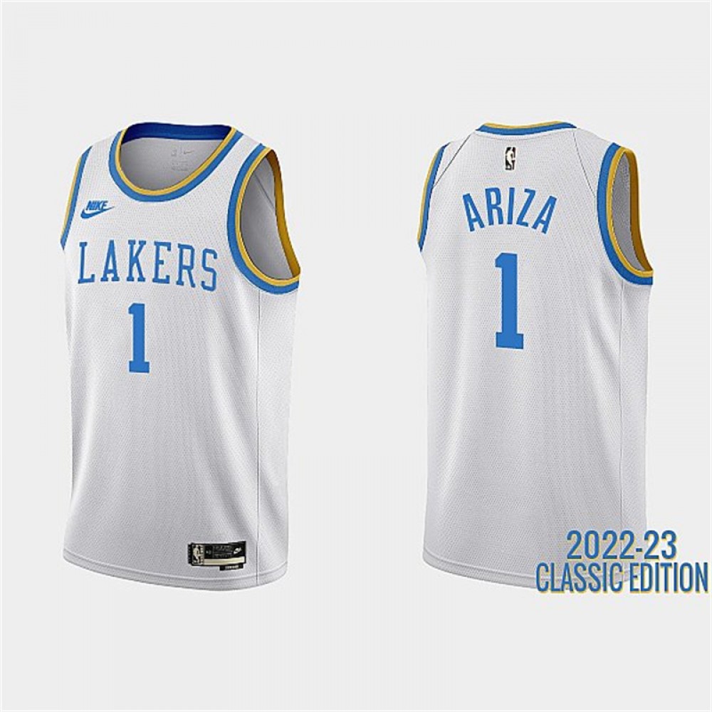 Camiseta Trevor Ariza #1 Los Angeles Lakers 2023 Blanco Classic Edition Camiseta Trevor Ariza #1 Los Angeles Lakers 2023 Blanco Classic Edition