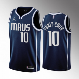 Camiseta Dorian Finney-Smith #10 Dallas Mavericks 2023 Azul Statement Edition