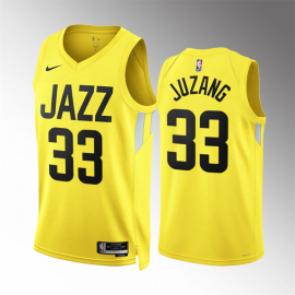 Camiseta Johnny Juzang #33 Utah Jazz 2023 Amarillo