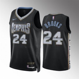 Camiseta Dillon Brooks #24 Memphis Grizzlies 2023 Negro City Edition