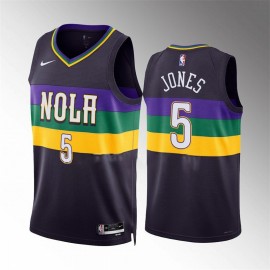 Camiseta Herbert Jones #5 New Orleans Pelicans 2023 Púrpura City Edition
