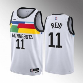 Camiseta Naz Reid #11 Minnesota Timberwolves 2023 Blanco City Edition