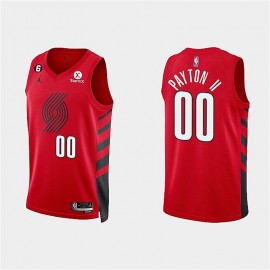 Camiseta Gary Payton II #00 Portland Trail Blazers 2023 Rojo Statement Edition