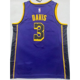 Camiseta Anthony Davis #3 Los Angeles Lakers Jordan Edición 2023 Púrpura Camiseta Anthony Davis #3 Los Angeles Lakers Jordan Edición 2023 Púrpura