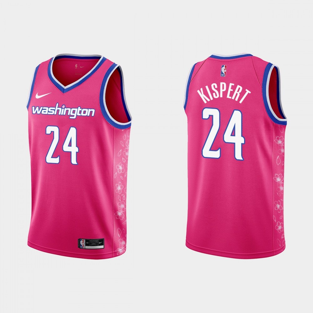 Camiseta Corey Kispert #24 Washington Wizards 22/23 Rosa City Edition Camiseta Corey Kispert #24 Washington Wizards 22/23 Rosa City Edition