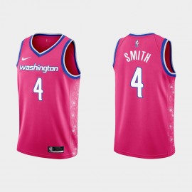 Camiseta Ish Smith #4 Washington Wizards 22/23 Rosa City Edition