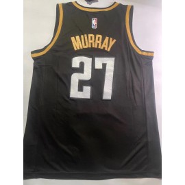 Camiseta Jamal Murray #27 Denver Nuggets 2023 Negro Camiseta Jamal Murray #27 Denver Nuggets 2023 Negro