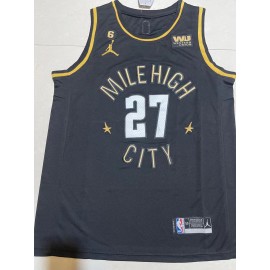 Camiseta Jamal Murray #27 Denver Nuggets Negro