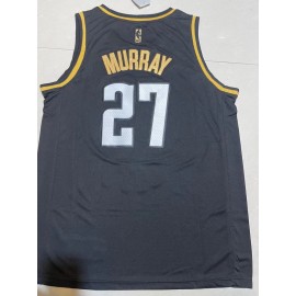 Camiseta Jamal Murray #27 Denver Nuggets Negro Camiseta Jamal Murray #27 Denver Nuggets Negro
