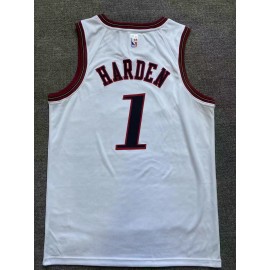 Camiseta James Harden #1 Philadelphia 76ers Blanco Classic Edition Camiseta James Harden #1 Philadelphia 76ers Blanco Classic Edition