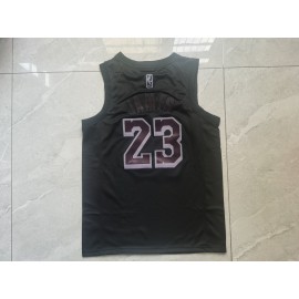 Camiseta LeBron James #23 Los Angeles Lakers Negro Camiseta LeBron James #23 Los Angeles Lakers Negro