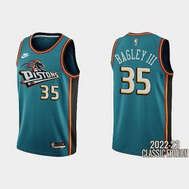 Camiseta Marvin Bagley III #35 Detroit Pistons 22/23 Verde Classic Edition