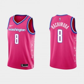 Camiseta Rui Hachimura #8 Washington Wizards 22/23 Rosa City Edition