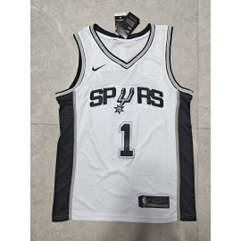 Camiseta Victor Wembanyama #1 San Antonio Spurs  22/23 Blanco