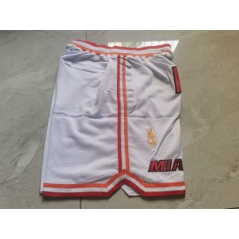 Pantalón Corto de Bolsillo Miami Heat Blanco Classic Edition
