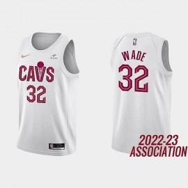 Camiseta Dean Wade #32 Cleveland Cavaliers 2023 Blanco